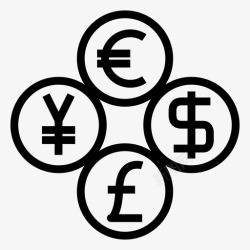 外币兑换2货币汇率货币兑换器图标高清图片