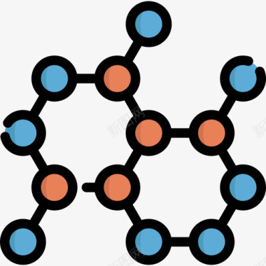 化学科学14线性颜色图标图标