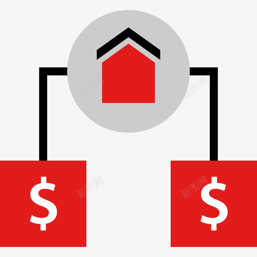 住宅房地产28公寓图标svg_新图网 https://ixintu.com 住宅 公寓 房地产28