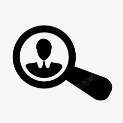 目标人群目标人群商业搜索求职图标高清图片