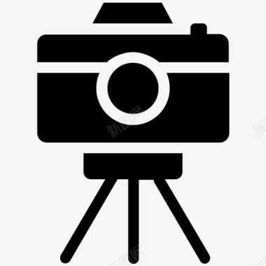 专业相机数码相机摄影相机图标图标