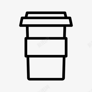 多哥杯togo杯咖啡图标图标