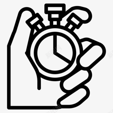 计时器控制装置分钟图标图标