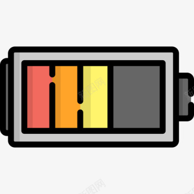 电池ui接口4线颜色图标图标