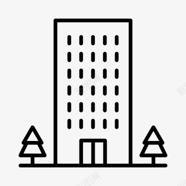 加拿大建筑城市图标图标