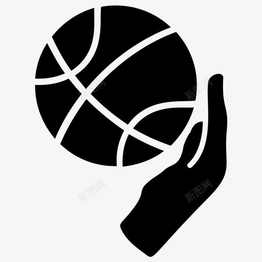 篮球移动扣篮游戏图标svg_新图网 https://ixintu.com 扣篮 游戏 篮球字形图标 篮球技巧 篮球移动 运动