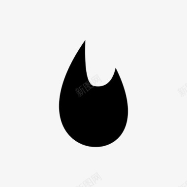 火烧元素图标图标