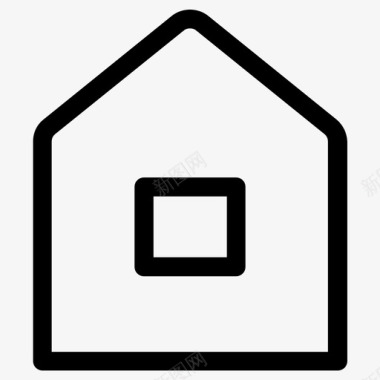住宅主页按钮主页图标图标