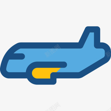飞机web和用户界面duotone图标图标