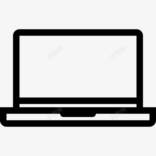 笔记本电脑电子和电器2台线性图标svg_新图网 https://ixintu.com 电子和电器2台 笔记本电脑 线性