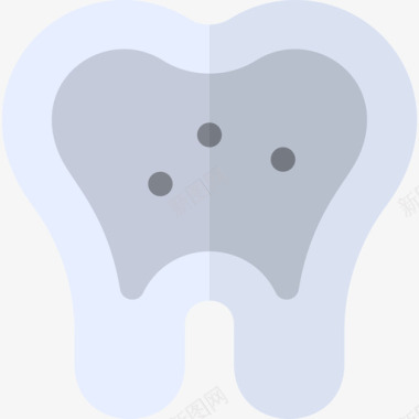 牙齿牙科护理10扁平图标图标