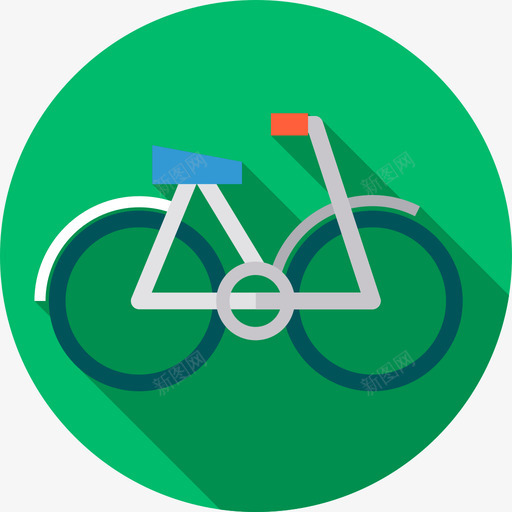 自行车健康生活方式8平板图标svg_新图网 https://ixintu.com 健康生活方式8 平板 自行车