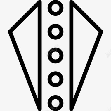 沃德符号5直线图标图标