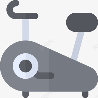 固定自行车理疗平板图标图标