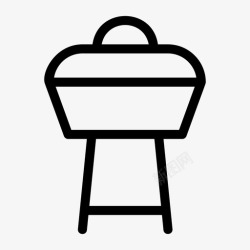 医护用具系列图标烧烤烹饪食物图标高清图片