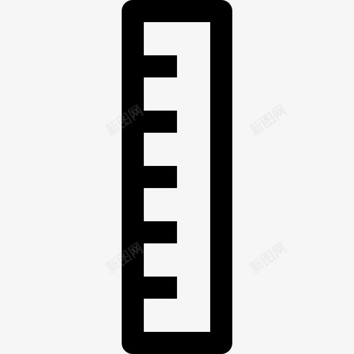 直尺27直线图标svg_新图网 https://ixintu.com 直尺 直线 设计27