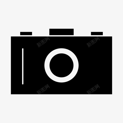 照相机照片摄影图标svg_新图网 https://ixintu.com ios网络用户界面字形 图片 摄影 照片 照相机 肖像