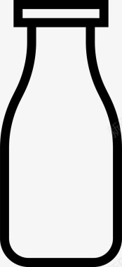 牛奶奶瓶奶制品图标图标
