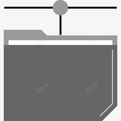 文件夹网络11扁平图标svg_新图网 https://ixintu.com 扁平 文件夹 网络11