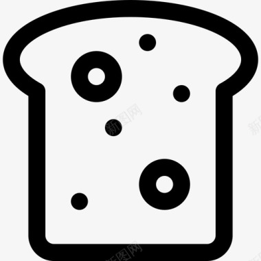 面包野餐5直系图标图标
