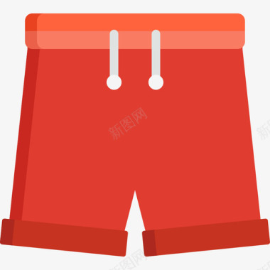 短裤服装款式2平底鞋图标图标