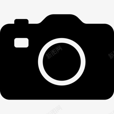 照相机摄影图像2填充图标图标
