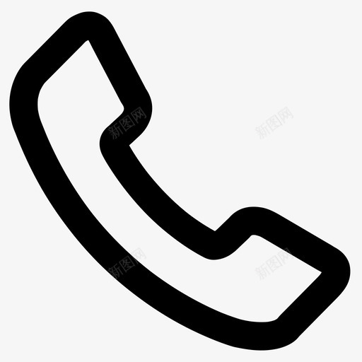 通话通讯联系人图标svg_新图网 https://ixintu.com 基本图标所有尺寸 电话 联系人 通讯 通话
