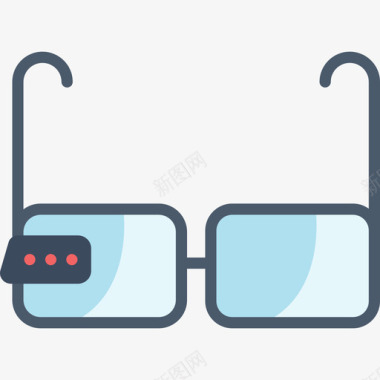 眼镜物联网3平板图标图标