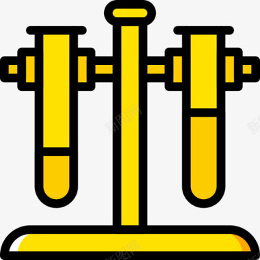试管科学18黄色图标图标