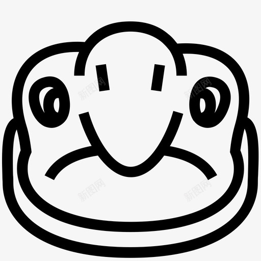乌龟乌龟脸乌龟图标svg_新图网 https://ixintu.com 乌龟 乌龟图标 乌龟脸