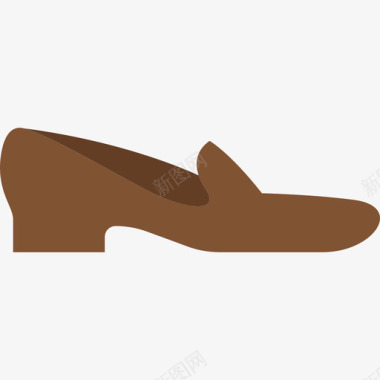 鞋女鞋平底鞋图标图标