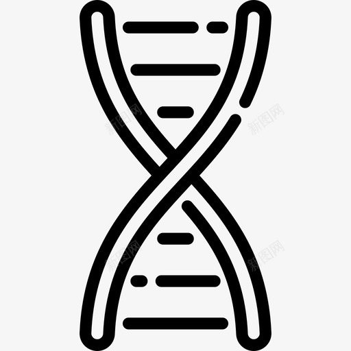 Dna科学12线性图标svg_新图网 https://ixintu.com Dna 科学12 线性