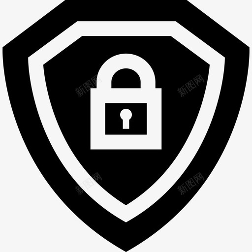 挂锁钥匙锁2填充图标svg_新图网 https://ixintu.com 填充 挂锁 钥匙锁2