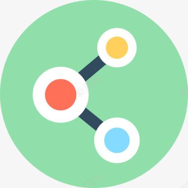 共享网络和网络4循环图标图标
