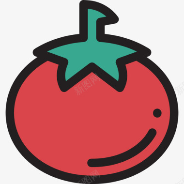 番茄超市9线颜色图标图标