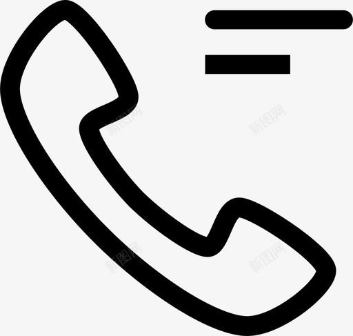 电话记录svg_新图网 https://ixintu.com 电话记录