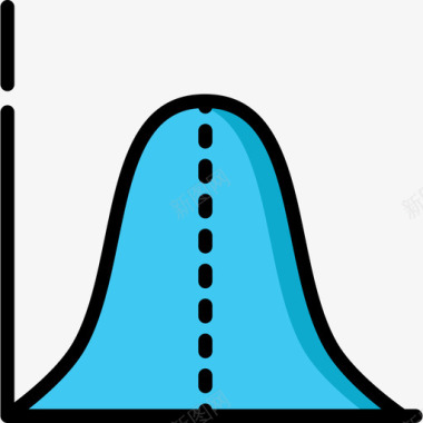 波浪图图表2线颜色图标图标