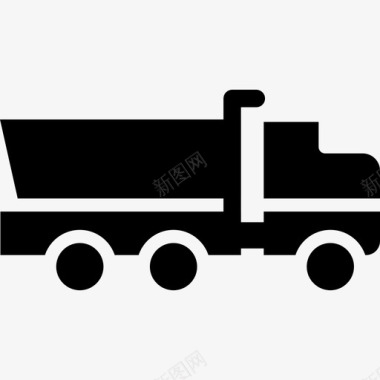 运输卡车运输13装满图标图标
