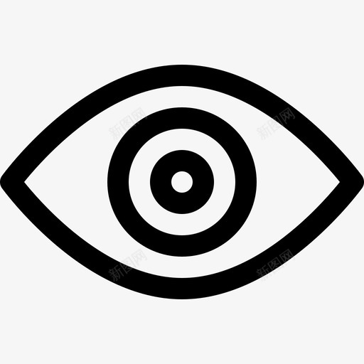 眼睛团队合作13直线型图标svg_新图网 https://ixintu.com 团队合作13 直线型 眼睛