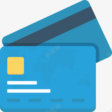 信用卡搜索引擎优化营销2扁平图标图标