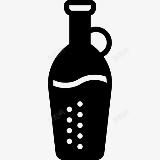 瓶子厨房用品2装满图标svg_新图网 https://ixintu.com 厨房用品2 瓶子 装满