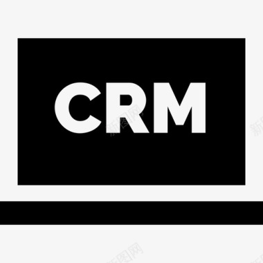 CRM数字营销22已填充图标图标