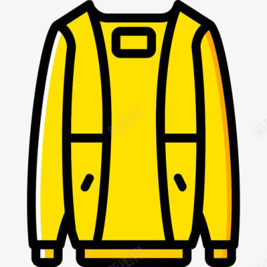 外套男装4黄色图标图标