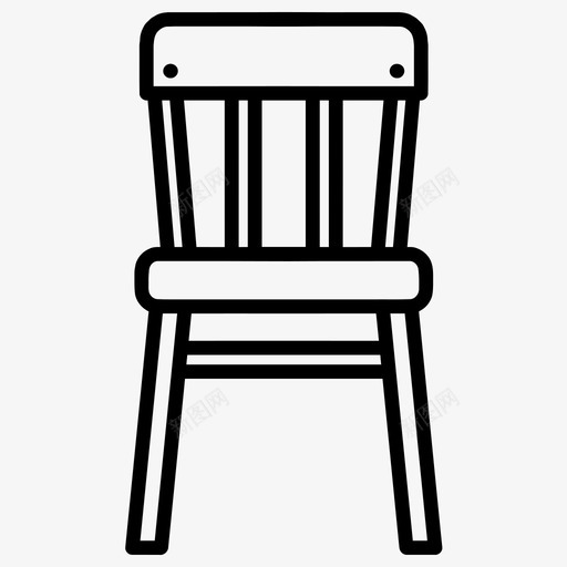 椅子家具房子图标svg_新图网 https://ixintu.com 室内 室外 家具 房子 椅子 椅子类型