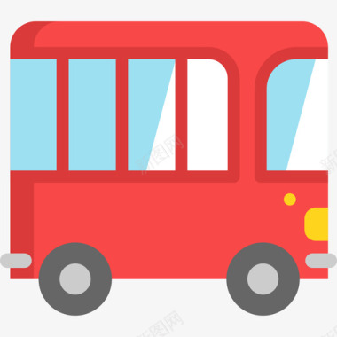 公车暑假10班平车图标图标