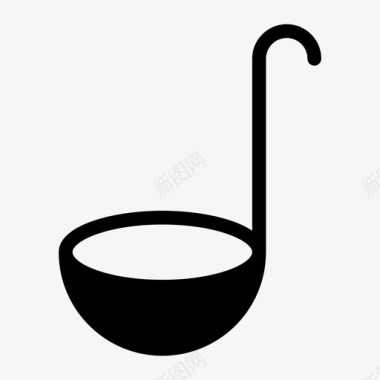 勺食物厨房图标图标