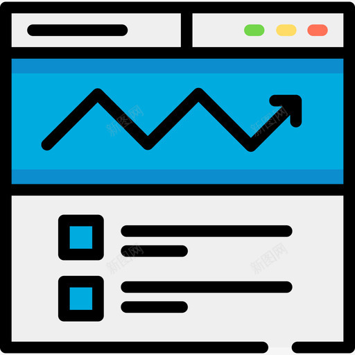浏览器数字营销25线性颜色图标svg_新图网 https://ixintu.com 数字营销25 浏览器 线性颜色