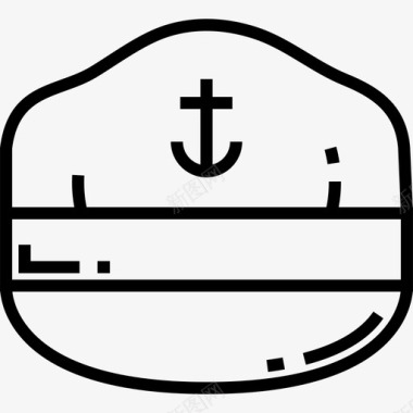 船长4号水手直系船员图标图标