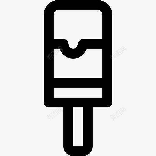 冰淇淋旅行35直线型图标svg_新图网 https://ixintu.com 冰淇淋 旅行35 直线型