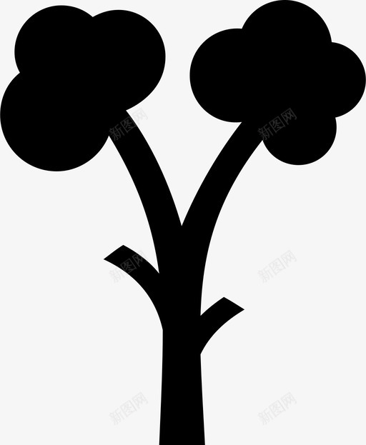 树木生态绿色图标svg_新图网 https://ixintu.com 木材 树木 生态 绿色 自然